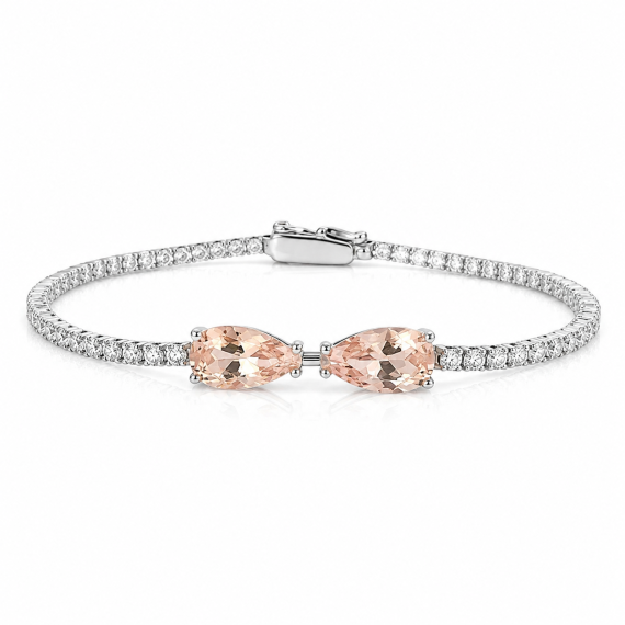 Pulseira Riviera Gotas Morganita