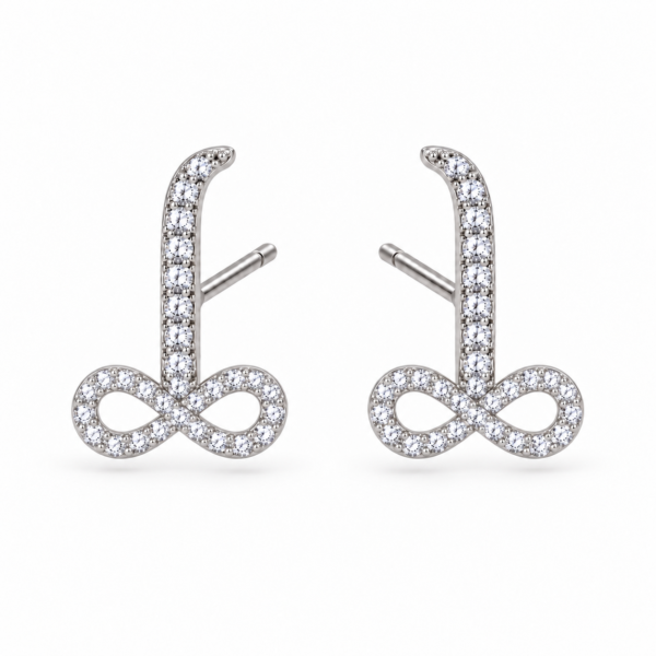 Brinco Infinito Ear Hook Prata 925