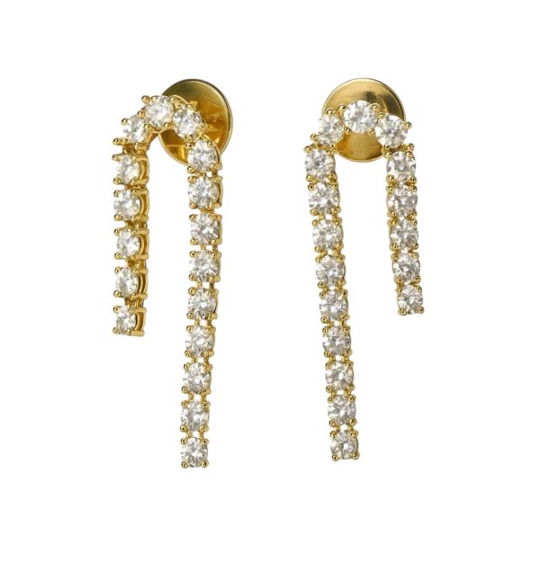 Brinco Riviera Dupla Luxury Gold