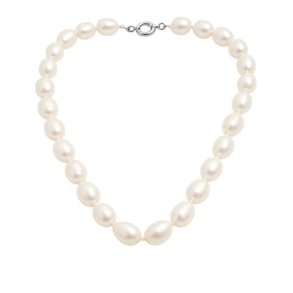 Colar Pérola Natural Shell Branca Joias