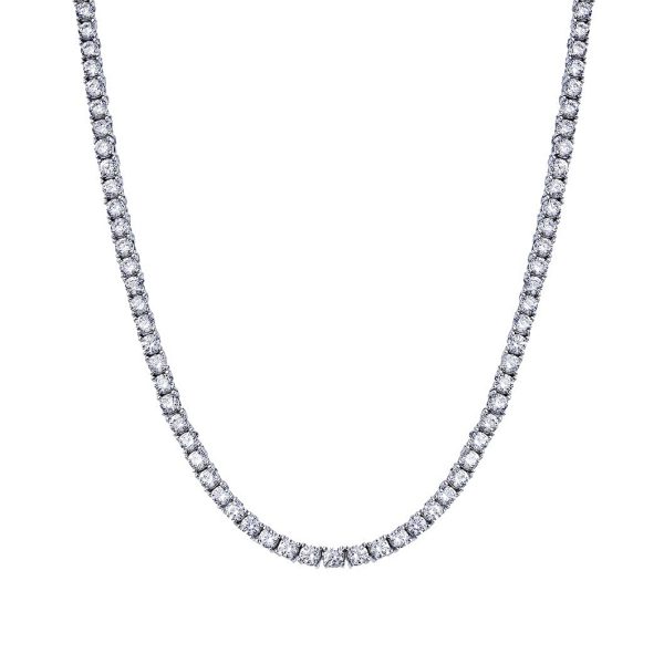 Colar Riviera 4 Garras Longo Zircônias