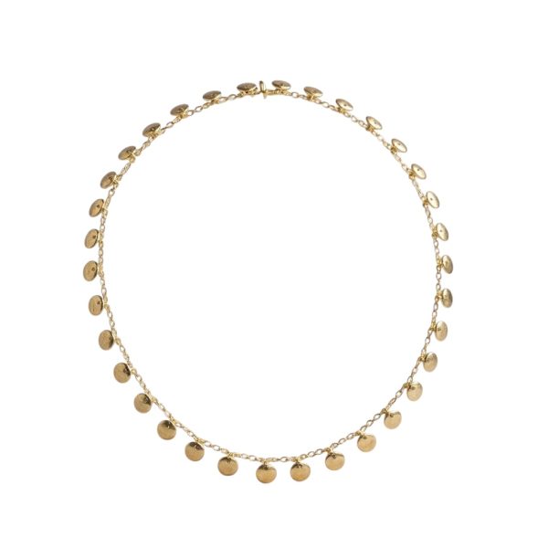 Choker Mini Medalinhas Ouro Prata 925