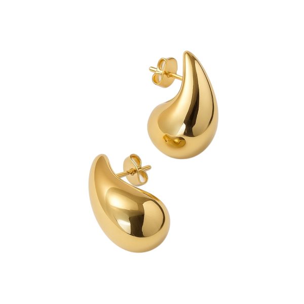Argola Virgula P Gold