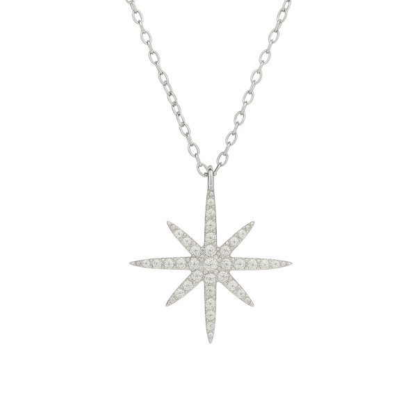 Colar Curto Estrela Prata 925