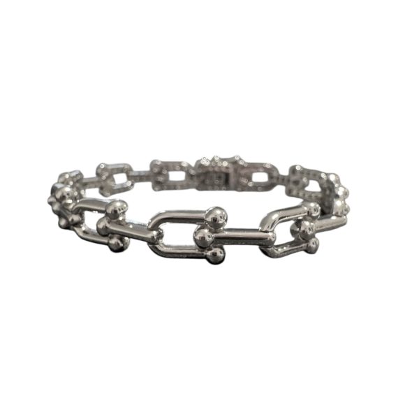 Pulseira Inspired Elos Lisos  Silver
