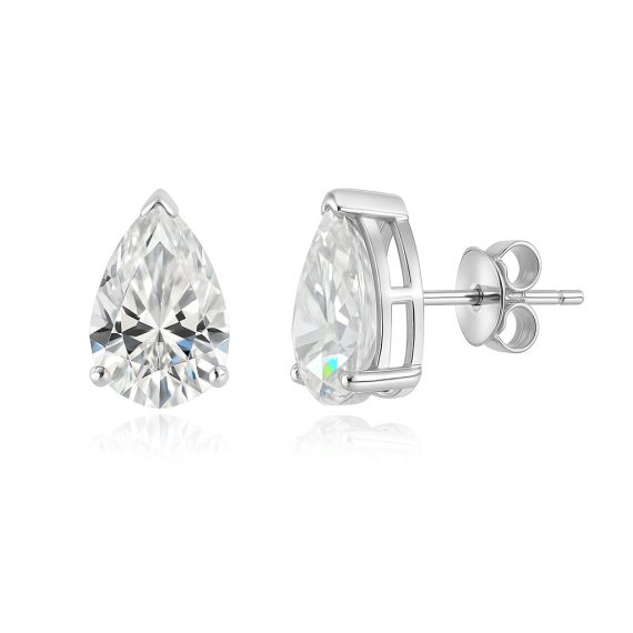 Brinco Gota Moissanite