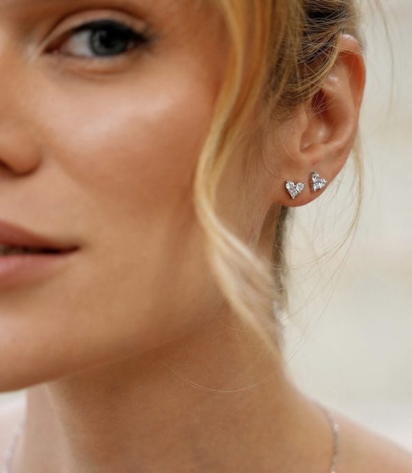 Conjunto Corações Ilusion Moissanite - Imagem 4