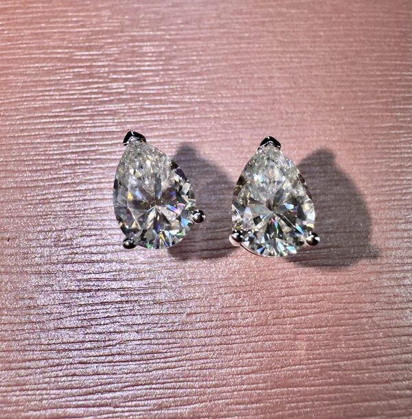 Brinco Gota Moissanite - Imagem 3