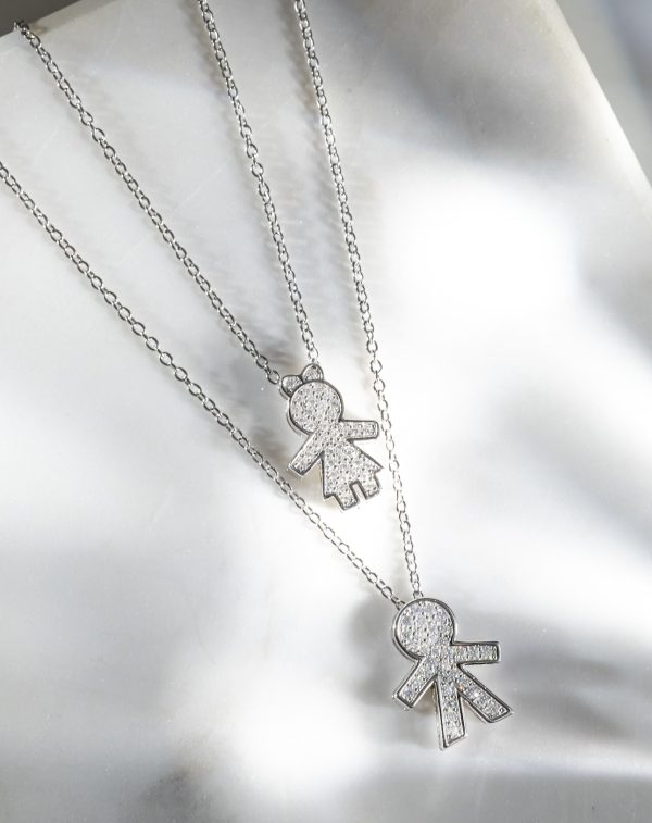 Colar Menina Moissanite - Imagem 3
