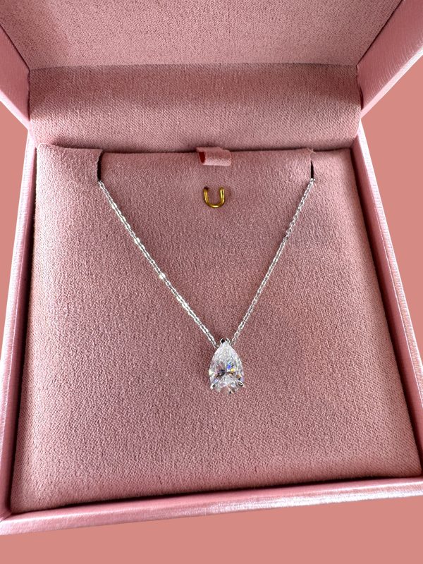 Colar Gota P Moissanite  2,0 Ct Joias - Imagem 6