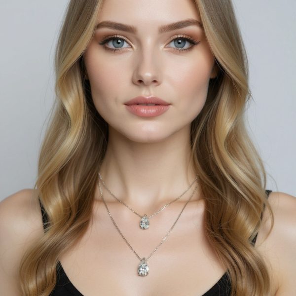 Colar Gota M Moissanite - Imagem 2