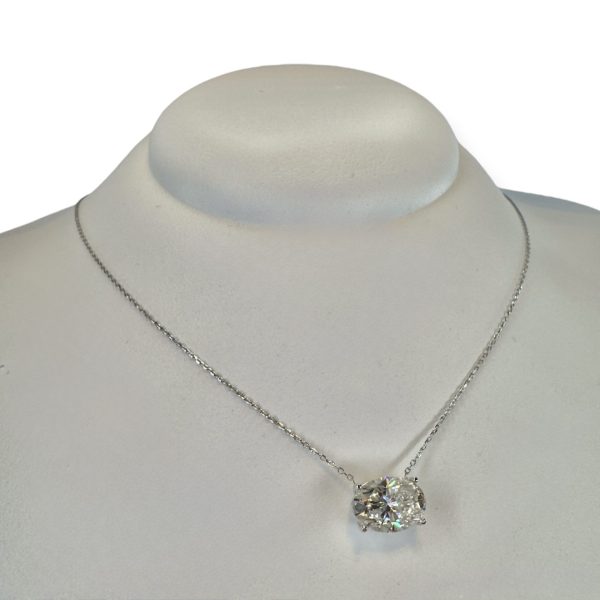 Colar Oval Moissanite - Imagem 4