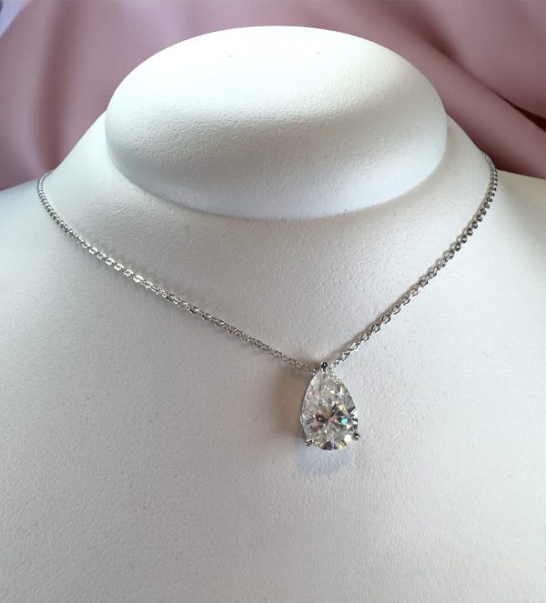 Colar Gota G Moissanite - Imagem 3
