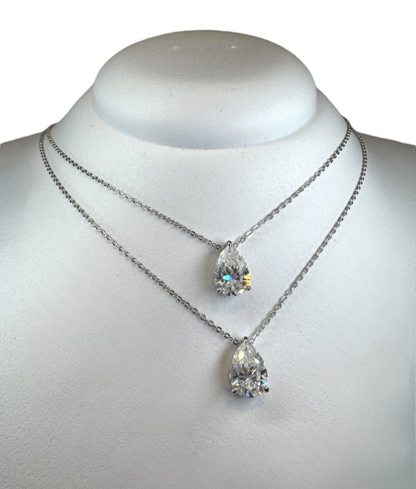 Colar Gota G Moissanite - Imagem 6