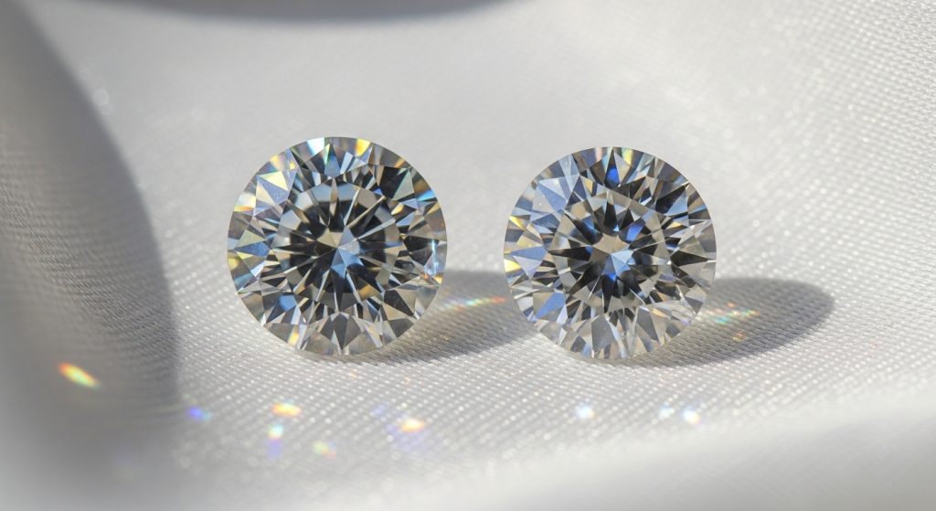 Semijoias de Luxo: Moissanite vs Zirconia