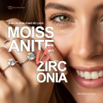 Semijoias de Luxo: Moissanite vs Zirconia