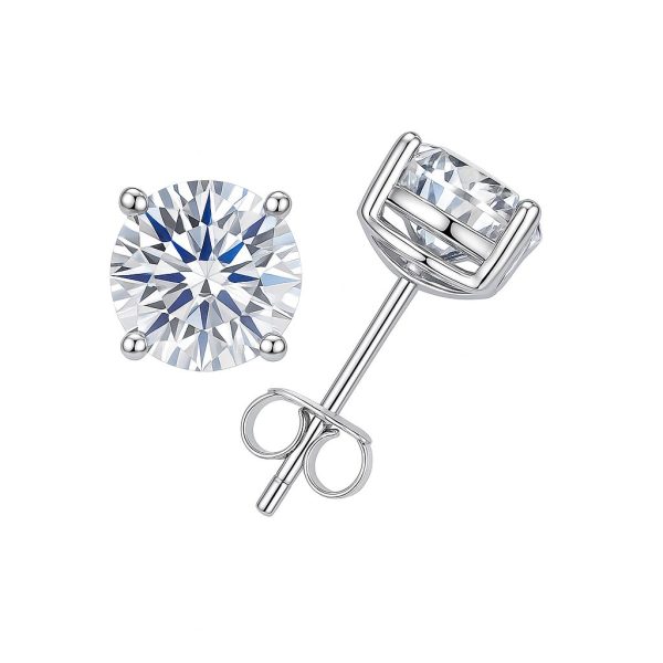 Brinco Ponto de Luz G Moissanite - Imagem 3