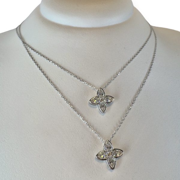 Colar Flor Moissanite - Imagem 8