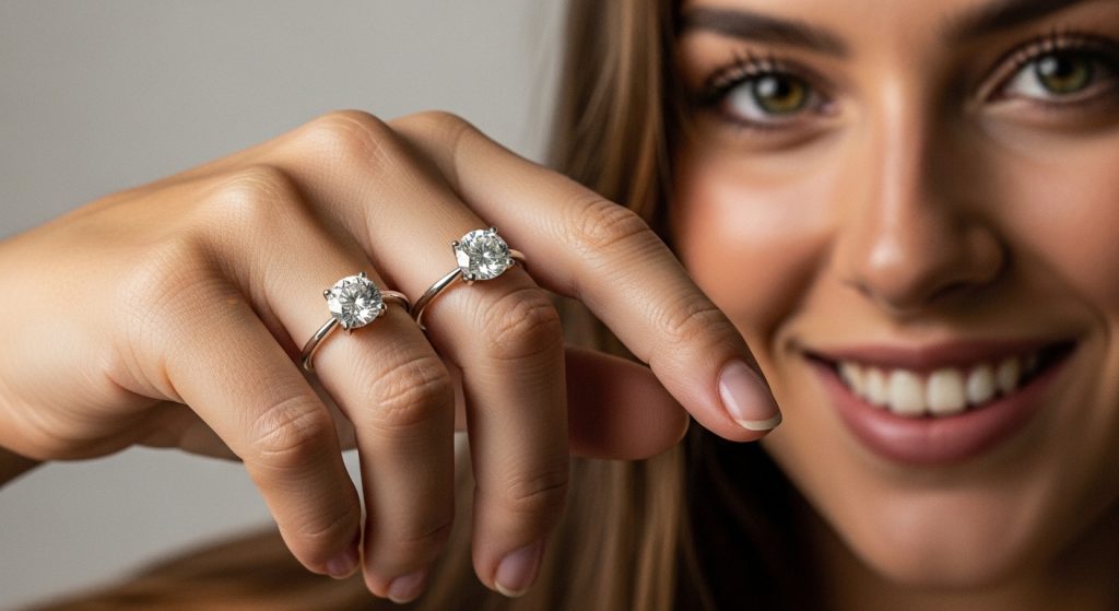 Guia Semijoias de Luxo: Moissanite vs Zirconia