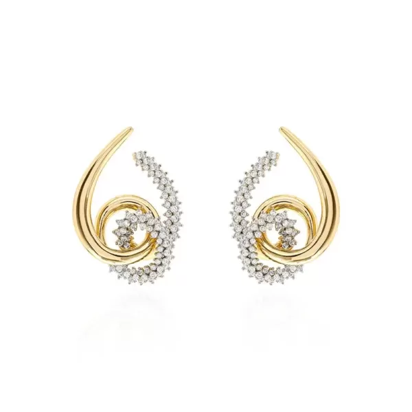 Brinco Desing Ava Ouro