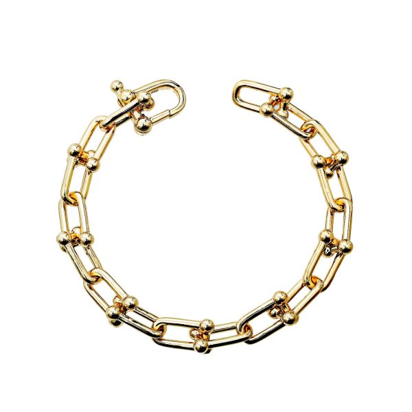 Pulseira Inspired Elos Lisos Gold