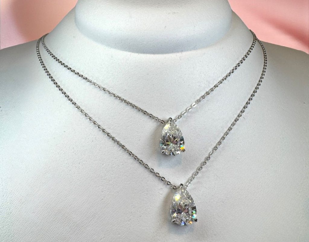 Colar Moissanite para o Natal 2025