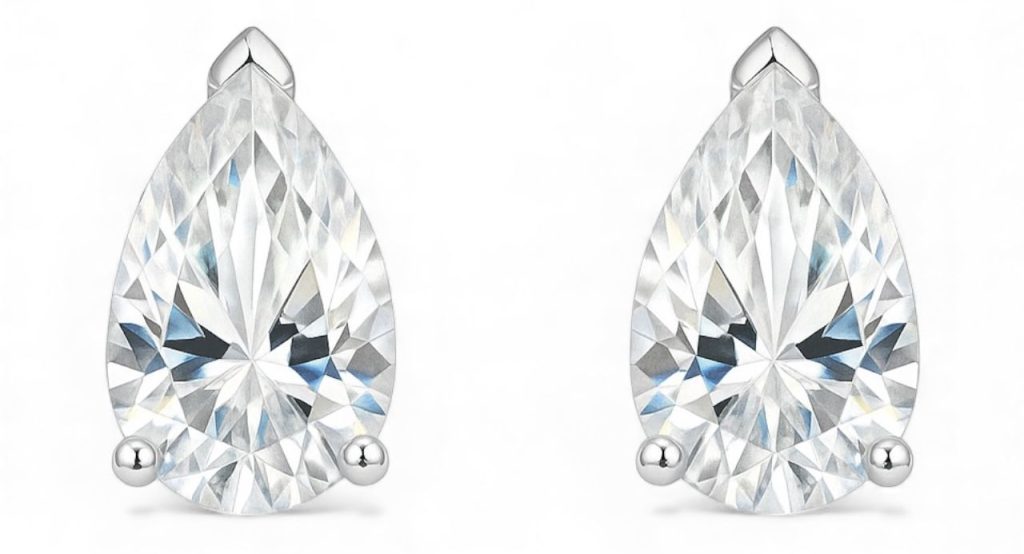 Birinco em Moissanite Presente de Natal