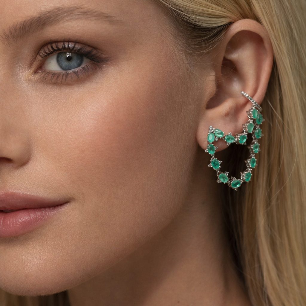 Brinco Chloe Colombiana Prata 925 - Imagem 2