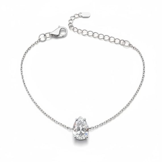 Pulseira  Gota  Moissanite