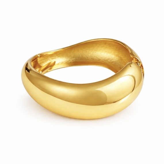 Bracelete Desing Grosso Ouro