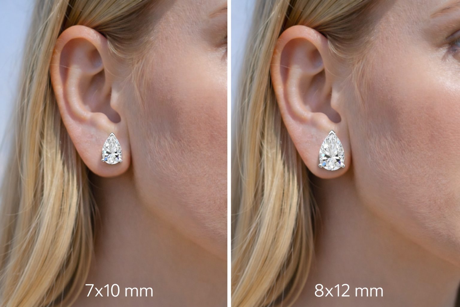 Brinco Moissanite Gota Prata 925 - Imagem 6