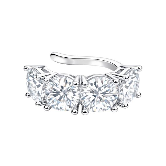 Piercing Luz Moissanite