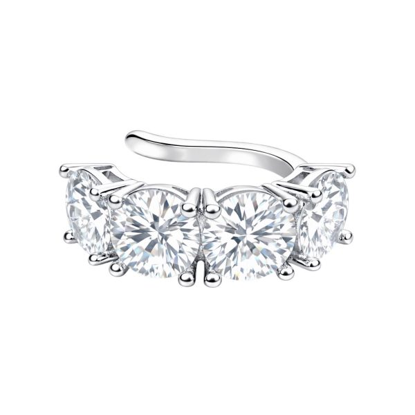 Piercing Luz Moissanite