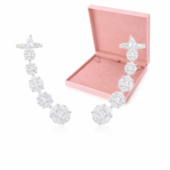 Brinco Ear Cuff Ilusion