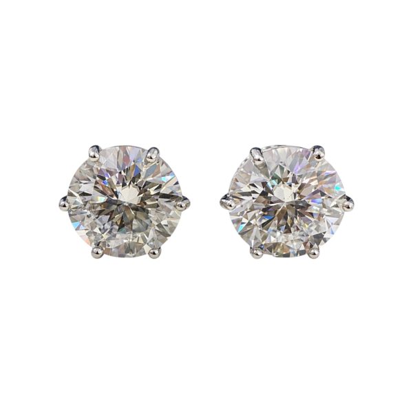 Brinco Ponto de Luz 11mm Moissanite