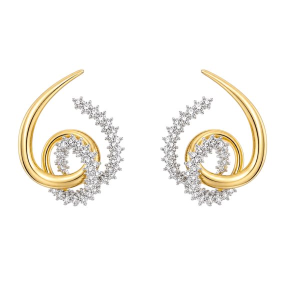 Brinco Desing Ava Ouro