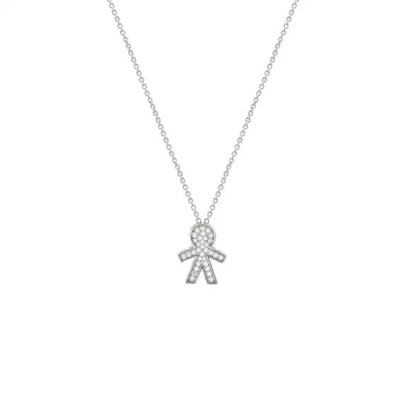 Colar Filho Moissanite