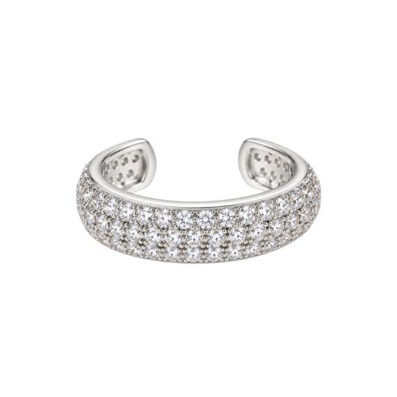 Piercing Cravejado Zircônia Branca