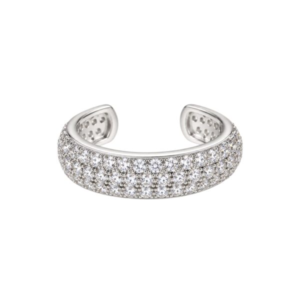 Piercing Cravejado Zircônia Branca