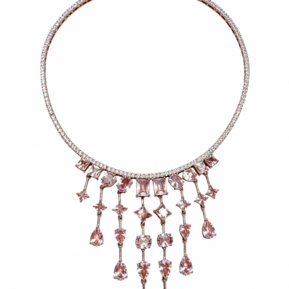 Colar Luxuoso Cleopatra Morganita