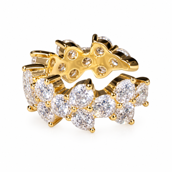 Piercing Três Pontinhos Ouro