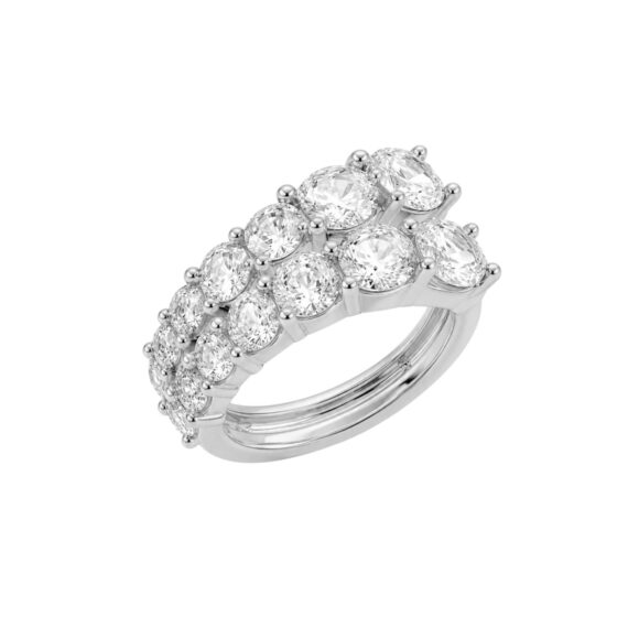 Piercing Falso Duas Fileiras Prata 925