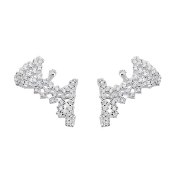 Brinco Ear Cuff Multi Pontinhos Zircônias