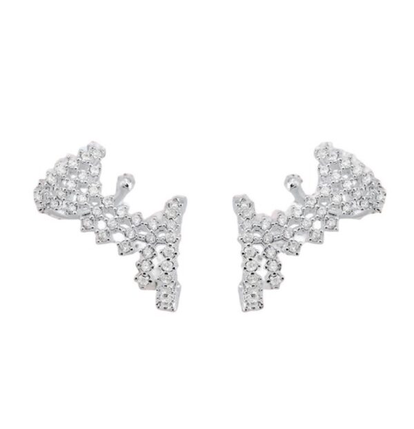 Brinco Ear Cuff Multi Pontinhos Zircônias
