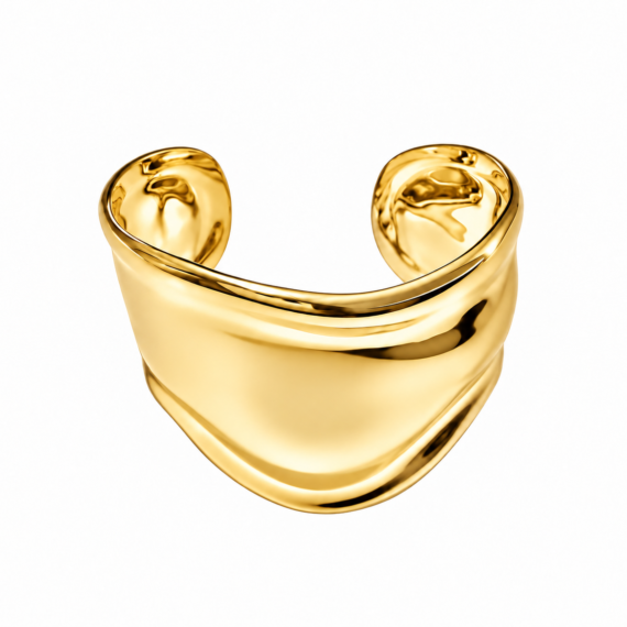 Bracelete Grosso Desing Gold