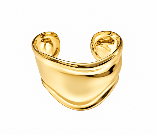 Bracelete Grosso Desing Gold