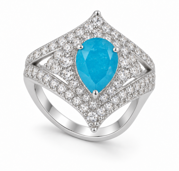 Anel Diamond  Blue Skye