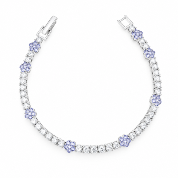 Pulseira Riviera Florzinhas Tanzanita