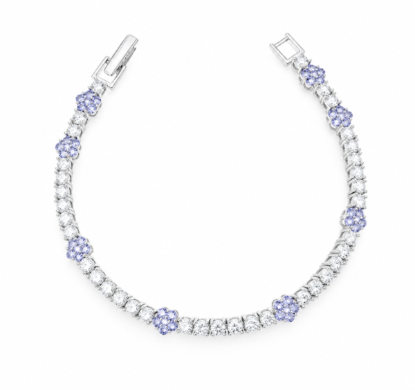Pulseira Riviera Florzinhas Tanzanita
