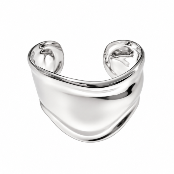 Bracelete Grosso Desing Silver